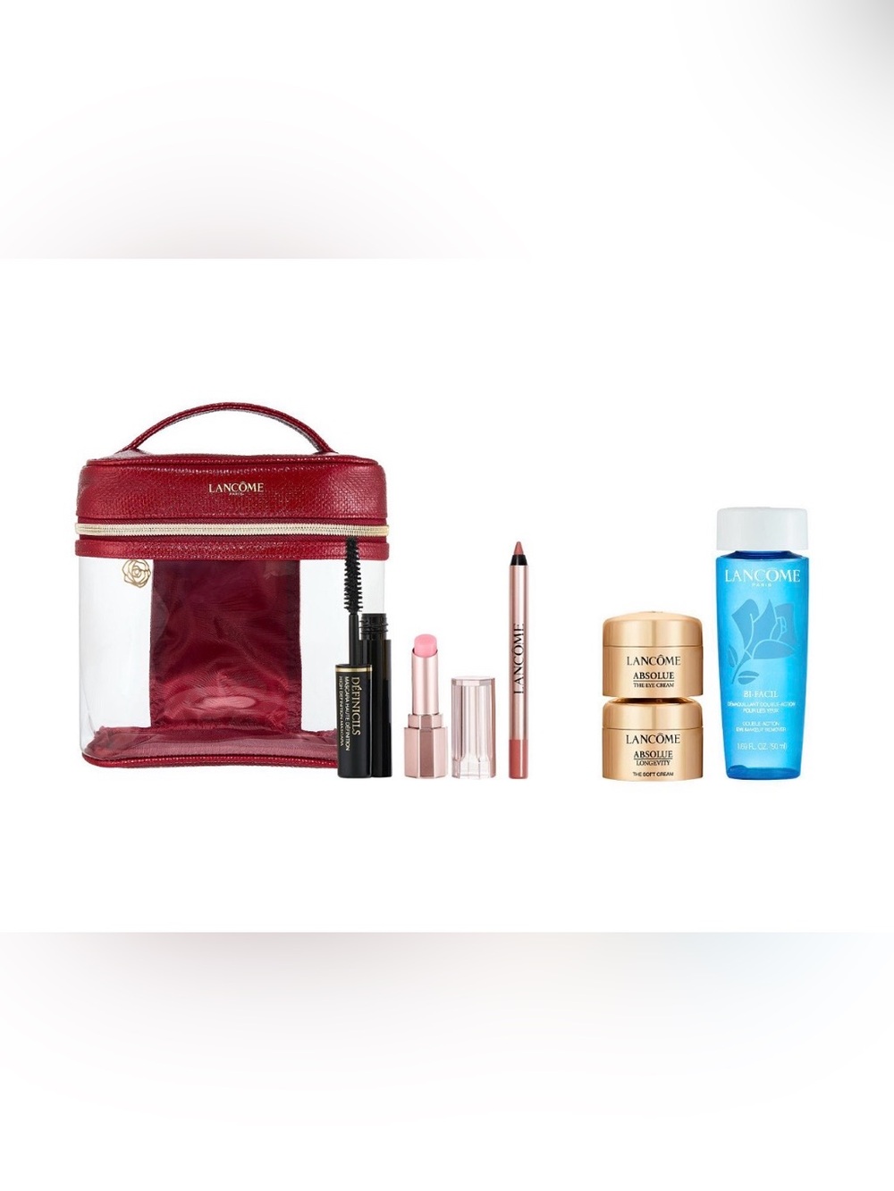 Lancome makeup and skincare set